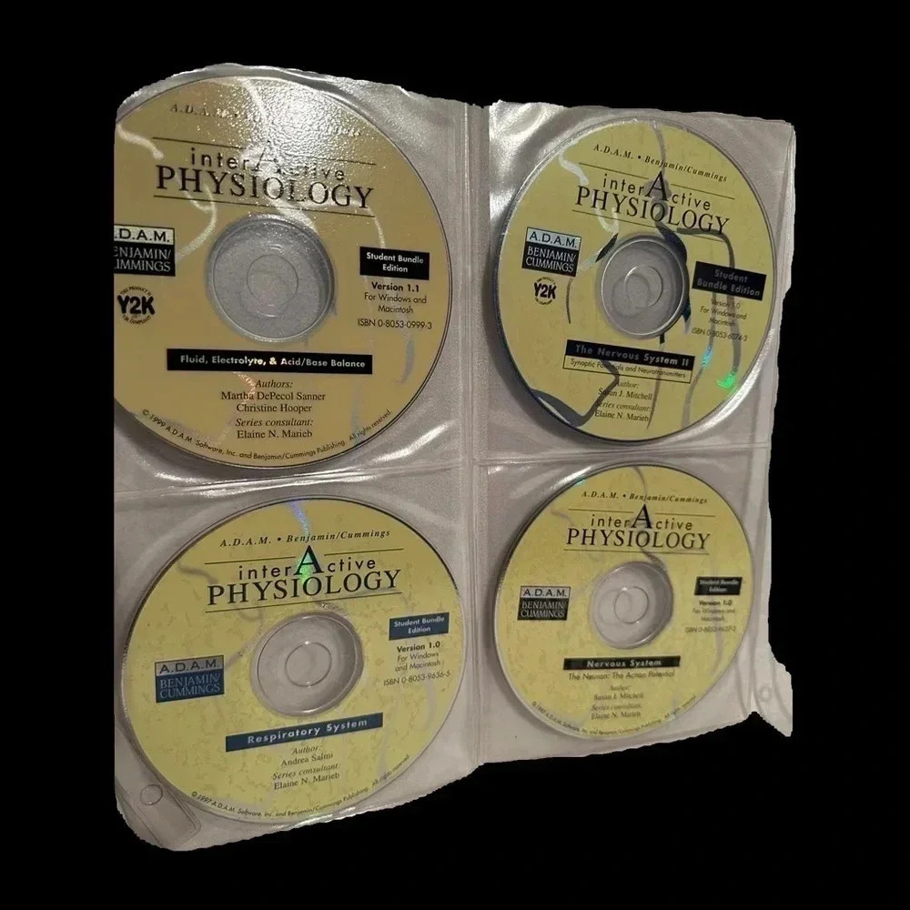 Physiology & PhysioEx CD-ROM Set-Human Anatomy & Physiology Educational Software - Picture 2 of 4